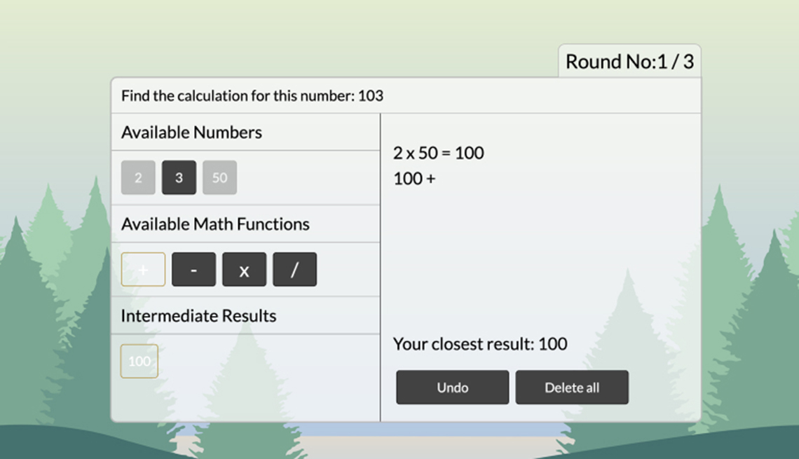 staying sharp mental math promo asset art